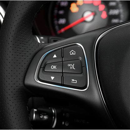 Black Steering Wheel Left Cruise Control Switch for Mercedes W205 C253 C300