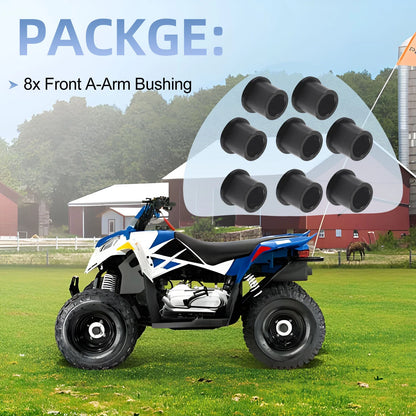 8x A-Arm Bushing Kit for Polaris Outlaw 50/90/110