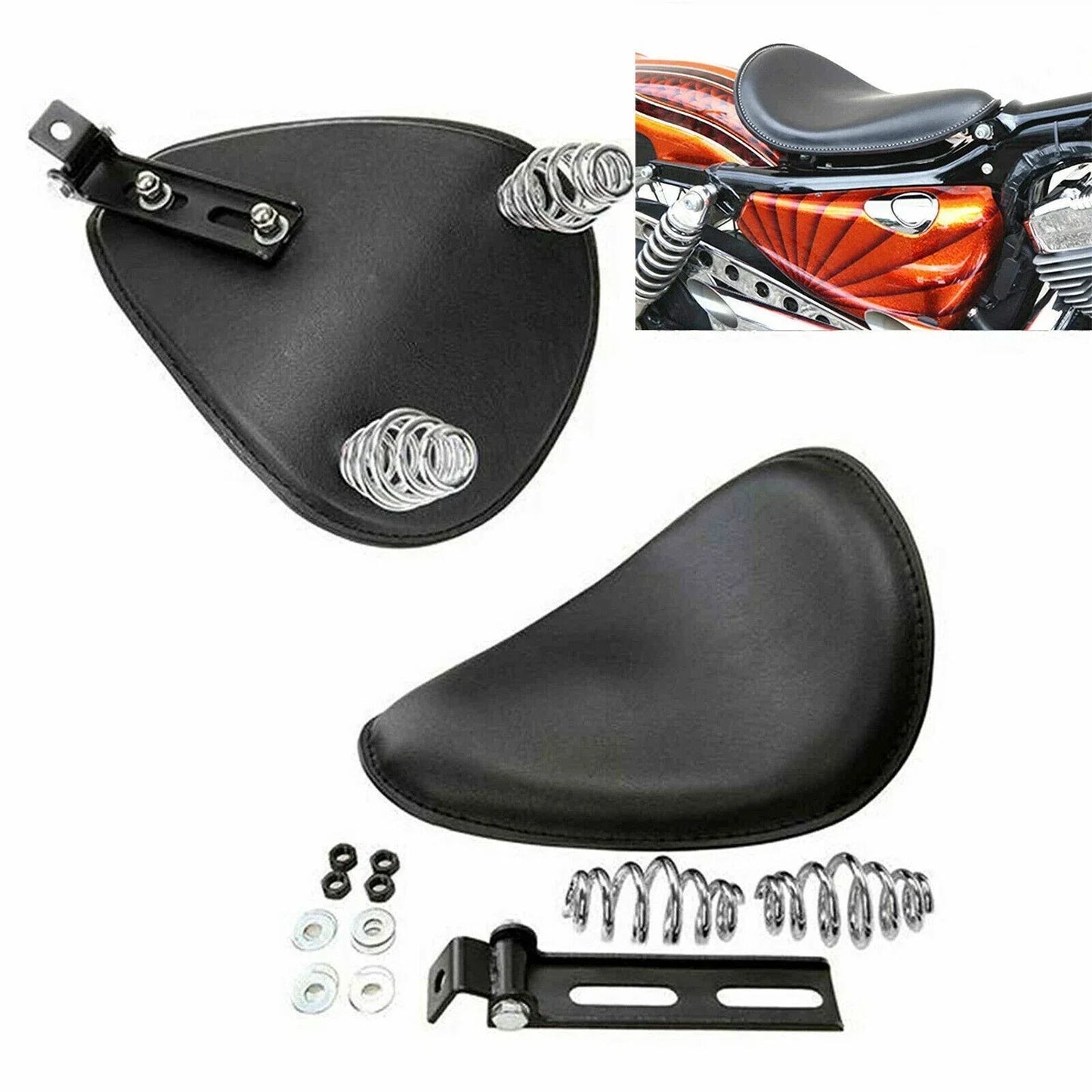 Solo Seat Spring for Harley Sportster 883 1200 Cruiser Chopper Bobber