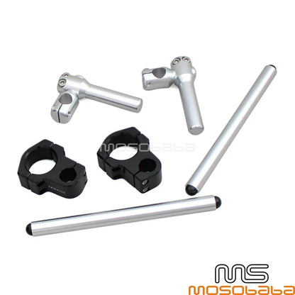 7/8'' Adjustable Clip-On Handlebar Kit for Universal Motorcycle