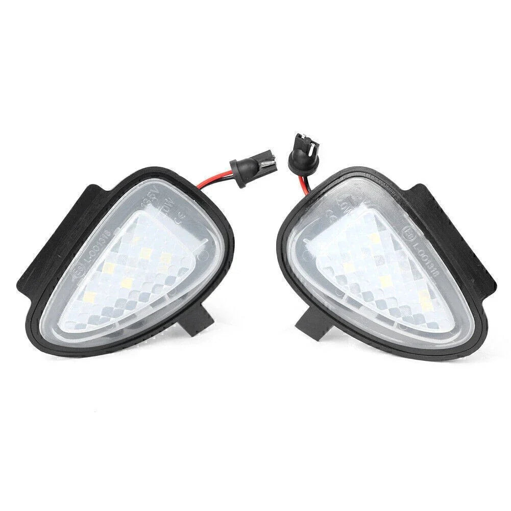 LED Under Side View Mirror Puddle Light Lamps for VW Golf, Touran (2009-2019)