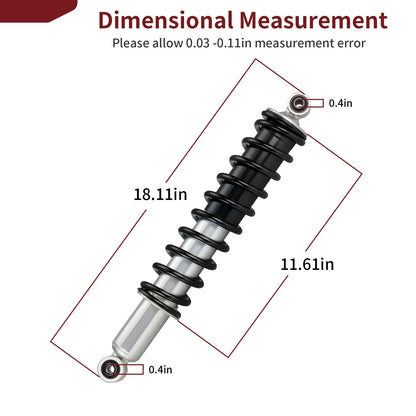 Rear Shock Absorber for Honda Rancher TRX420FE/FM/TE/TM (2007–2013)