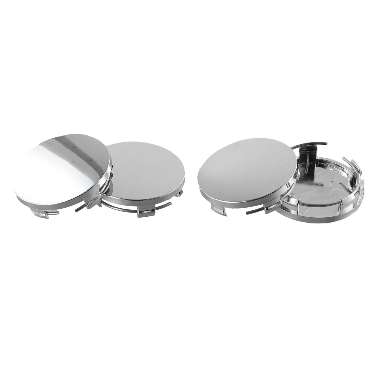 ABS Wheel Hub Covers 4pcs 60mm for Any Vehicle