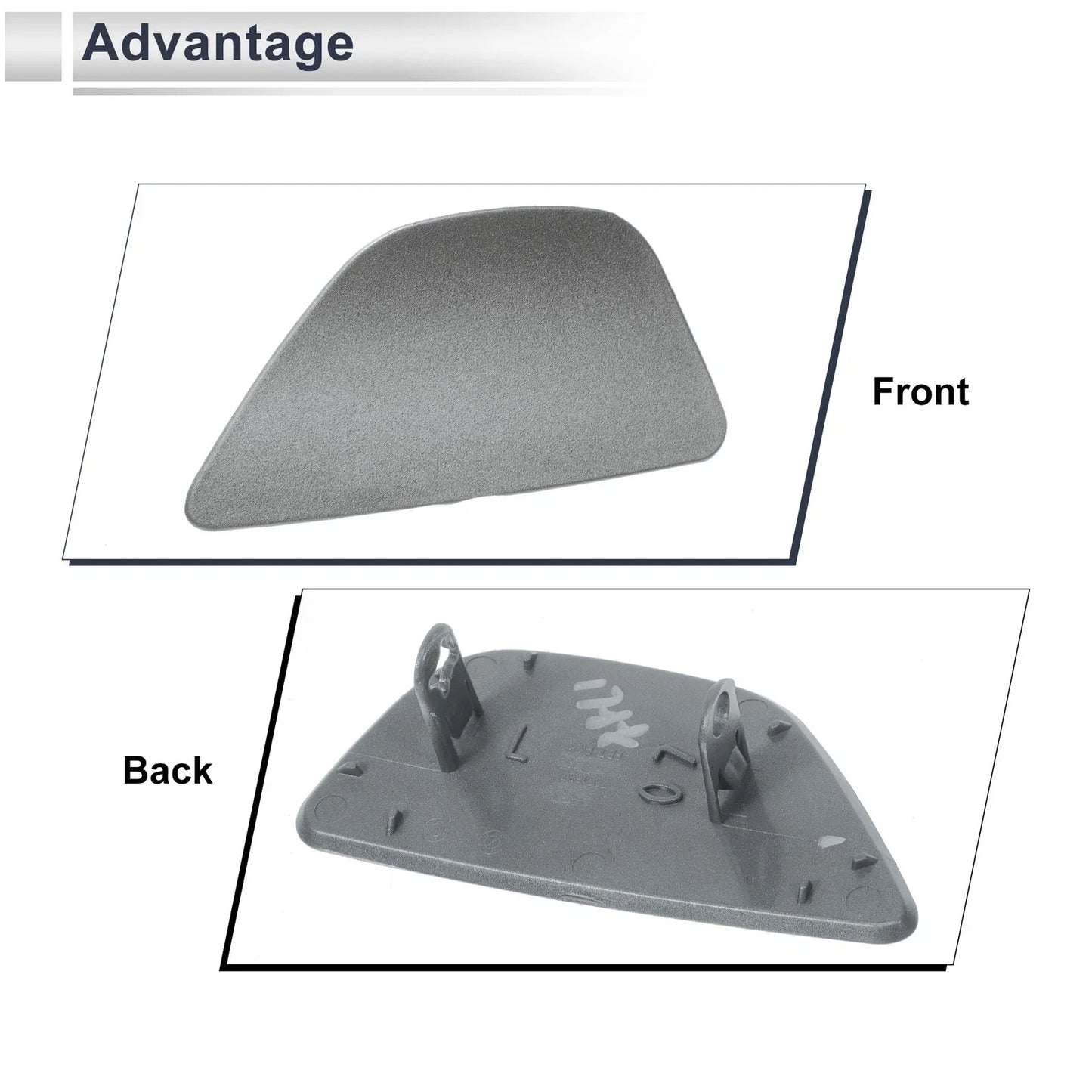 Front Left Washer Nozzle Cover Cap for BMW 535i GT (14-17)