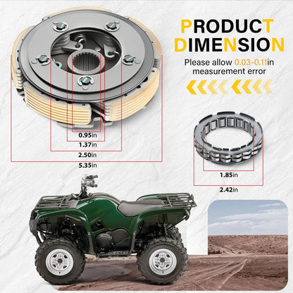 Wet Clutch Centrifugal Carrier for Yamaha Grizzly 600 (1998–2001)