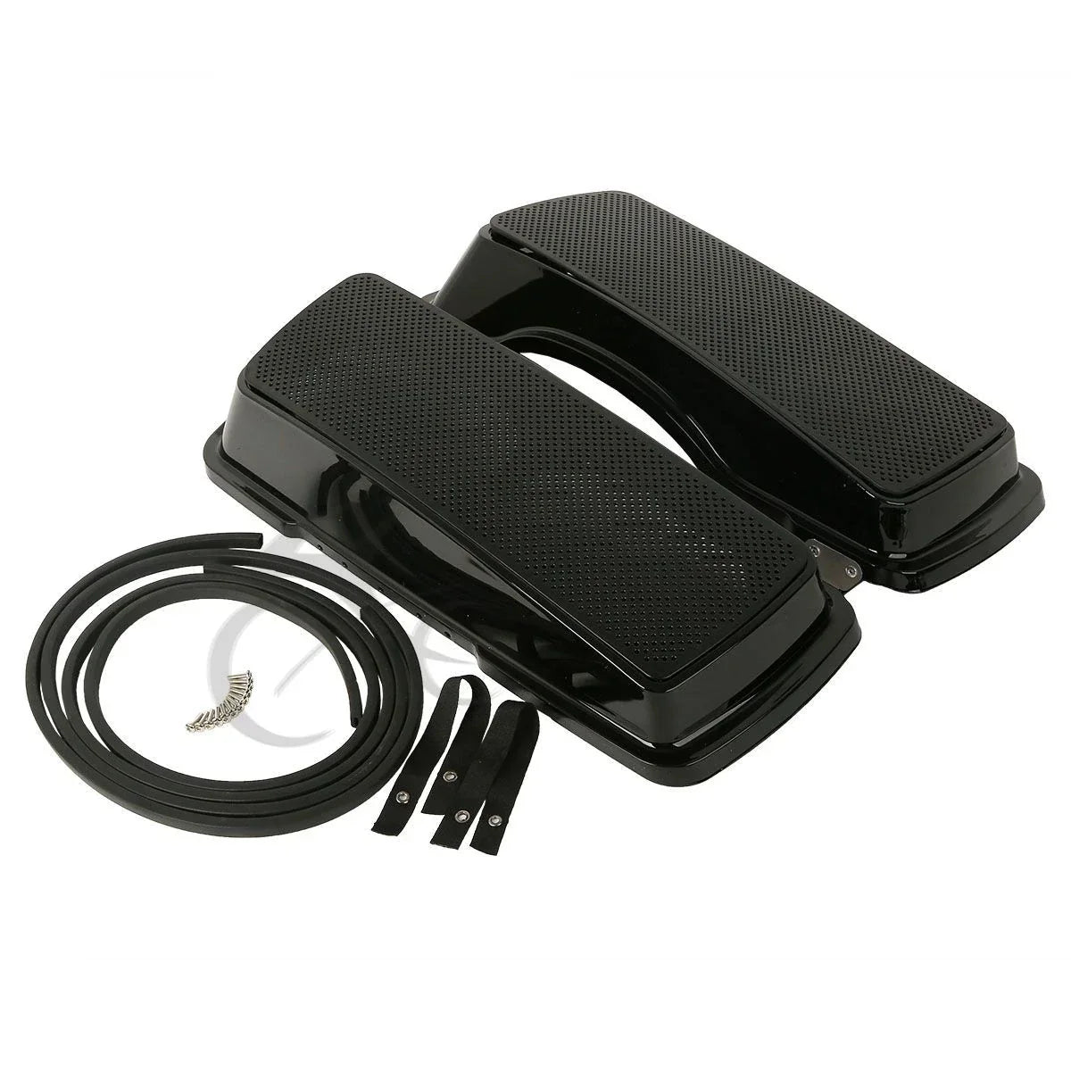 Dual 6x9'' Saddlebag Speaker Lids for Harley Electra Street Road Glide (93-13)