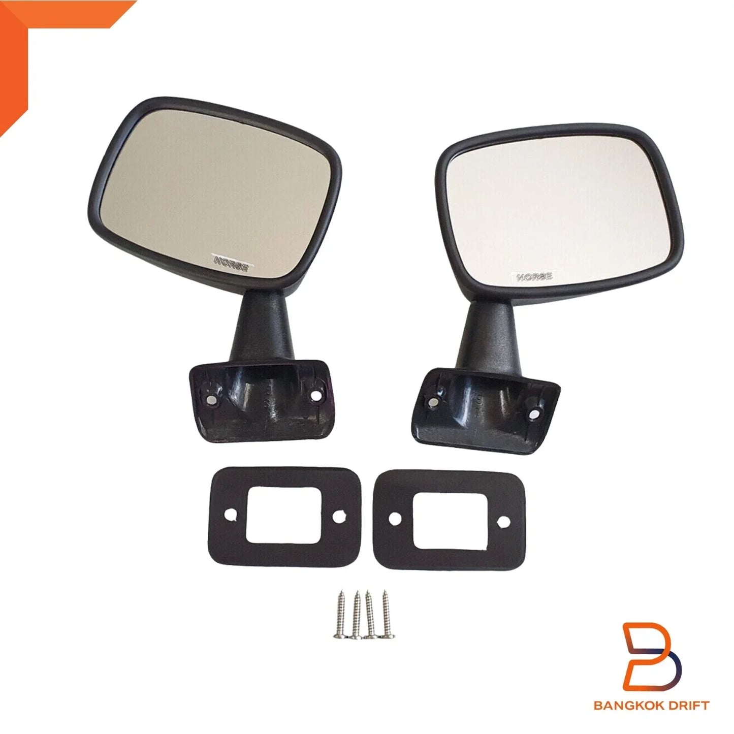 Side Door Mirrors for Toyota Hilux Ute LN65 LN50 LN56 LN60 4WD (1983-1988)