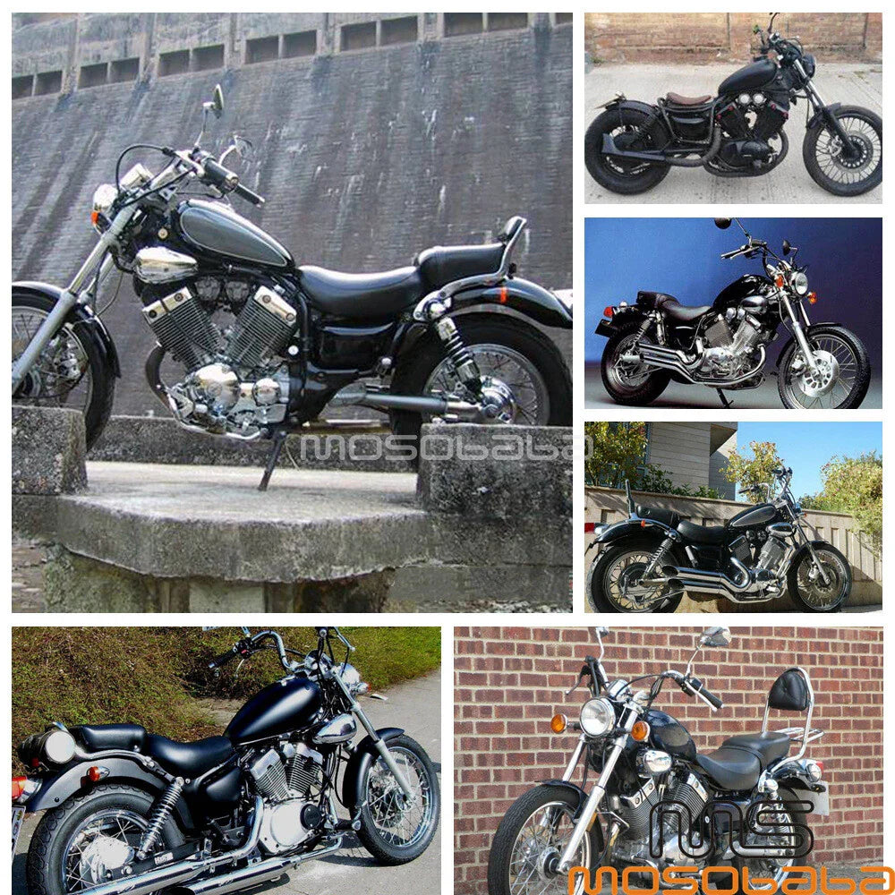 Carbon Battery Side Covers for Yamaha Virago XV535 XV400 (1987-1999)