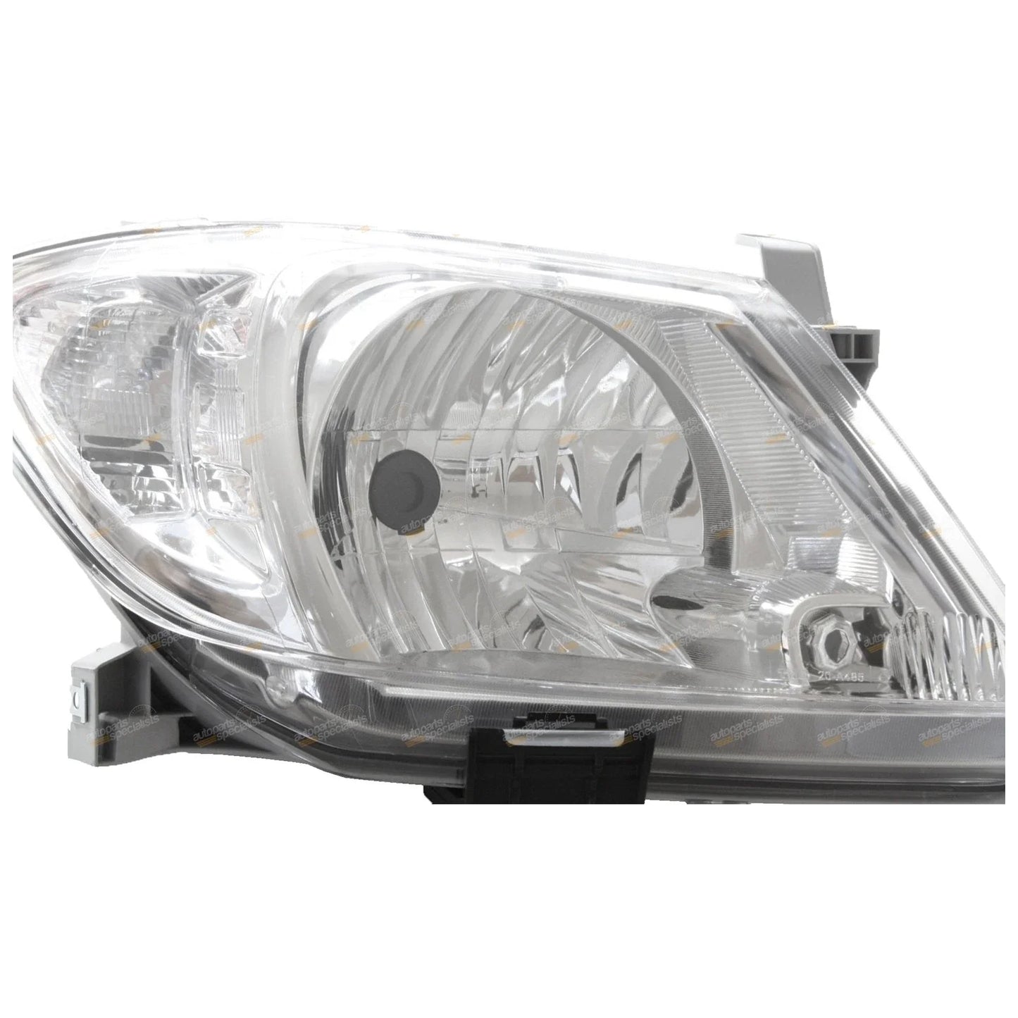 LH+RH Clear HeadLights Pair for Toyota Hilux (2008–2011)