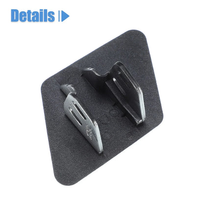 Right Front Headlight Washer Nozzle Cover for BMW Silver Tone