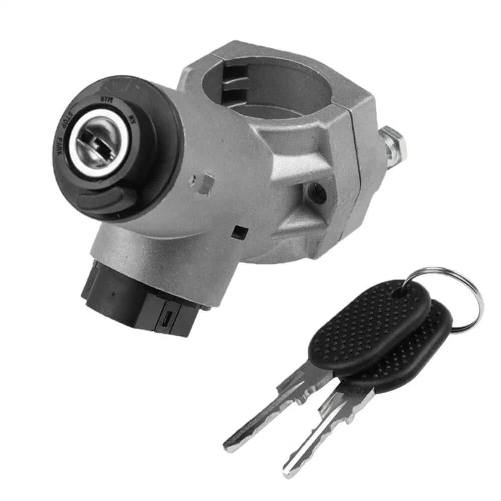 Ignition Lock Cylinder & Switch Key for Fiat Cinquecento, Citroen Jumper (1992-2000)