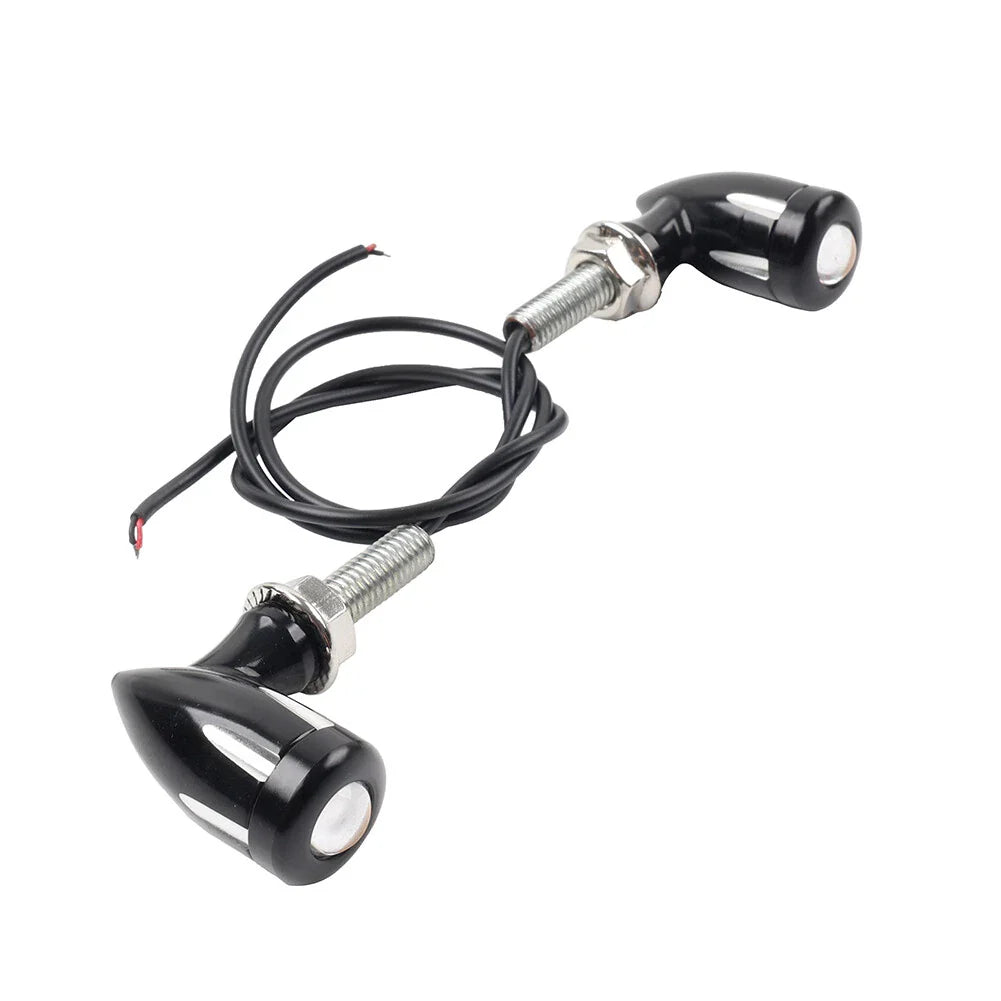 Mini Turn Signal Light Blinker 8mm for Bobber Cafe Racer
