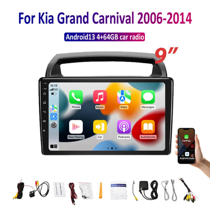 9'' Car Radio Head Unit for KIA GRAND CARNIVAL (2006-2014)