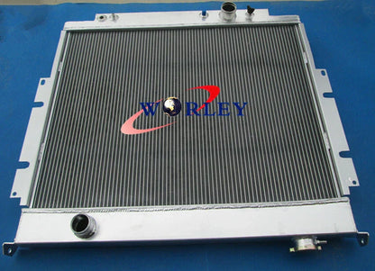 4 Row Aluminum Radiator for Ford F250 F350 V8 Diesel 6.9L 7.3L (1983-1994)