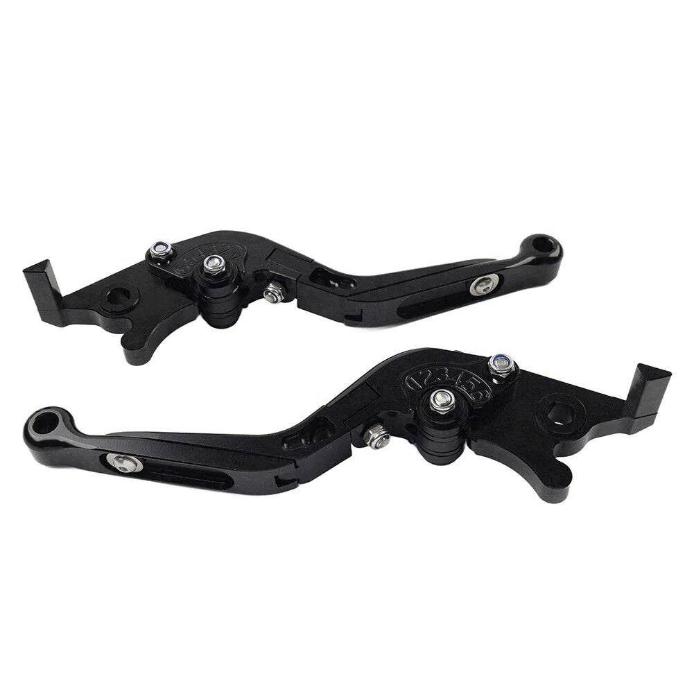 Black Extendable Brake Clutch Levers for Kawasaki Z650 Z900 Ninja (2017-2022)