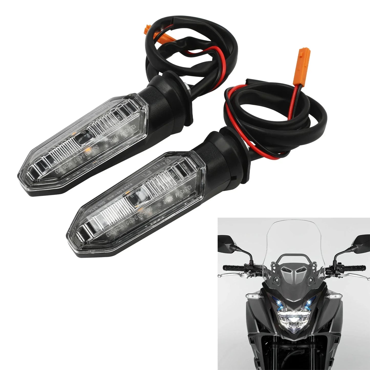 LED Turn Signal Lights for Honda CB500X CB500F CB650R CBR650R CBR500R (19-23)