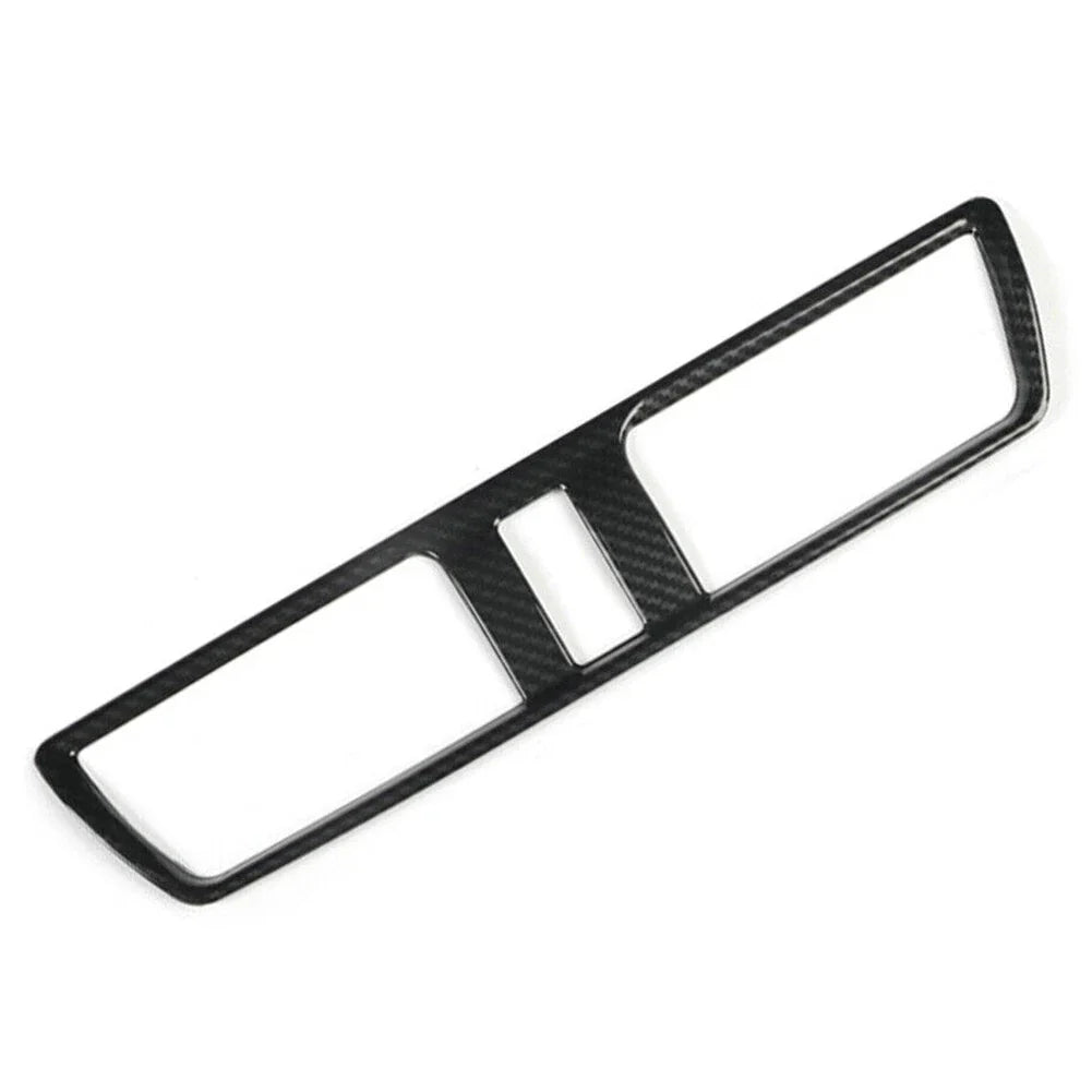 Carbon Fiber Style Middle Air Outlet Trim Cover for Mazda 3 Axela (2014–2019)