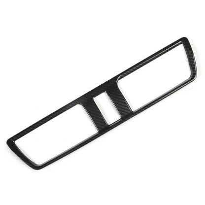 Carbon Fiber Style Middle Air Outlet Trim Cover for Mazda 3 Axela (2014–2019)