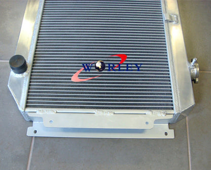 56MM Aluminum Radiator + Shroud + Thermo Fan for Holden HQ HK HX HZ V8