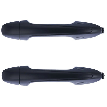 2 x Rear LH+RH Black Door Handle W/Smart Key for Toyota Hilux (2015–2020)