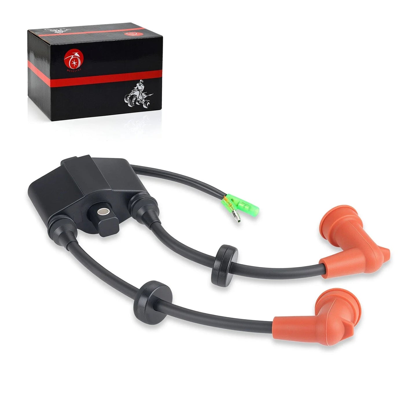 Ignition coil & Spark Plug Wire Cap for Yamaha Outboard F15 (2006–2017)