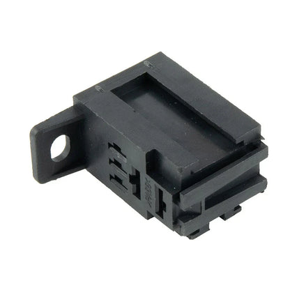 Relay Sockets 5-Pin 25pcs Copper Terminals 35×35×35mm Plastic & Metal for Electronics