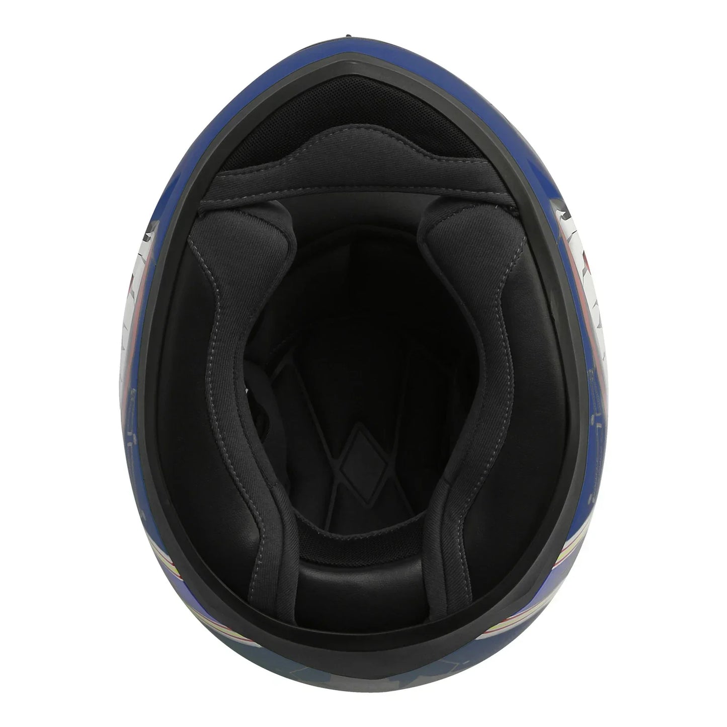 Youth Full Face Motorcycle Helmet for Kids - Shark Blue Yellow Gray (M-XXL)