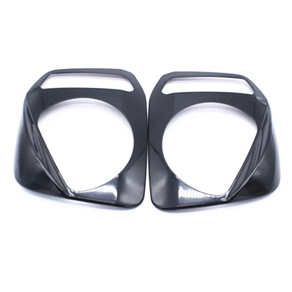 Front Headlight Lamp Covers for Suzuki Jimny (2007-2015) Black