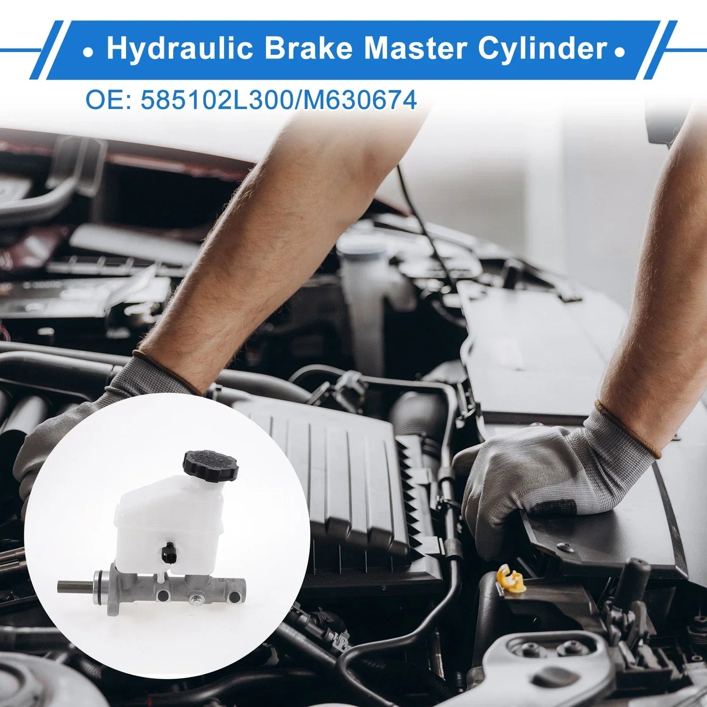 Brake Master Cylinder with Reservoir for Hyundai Elantra (2009-2012)