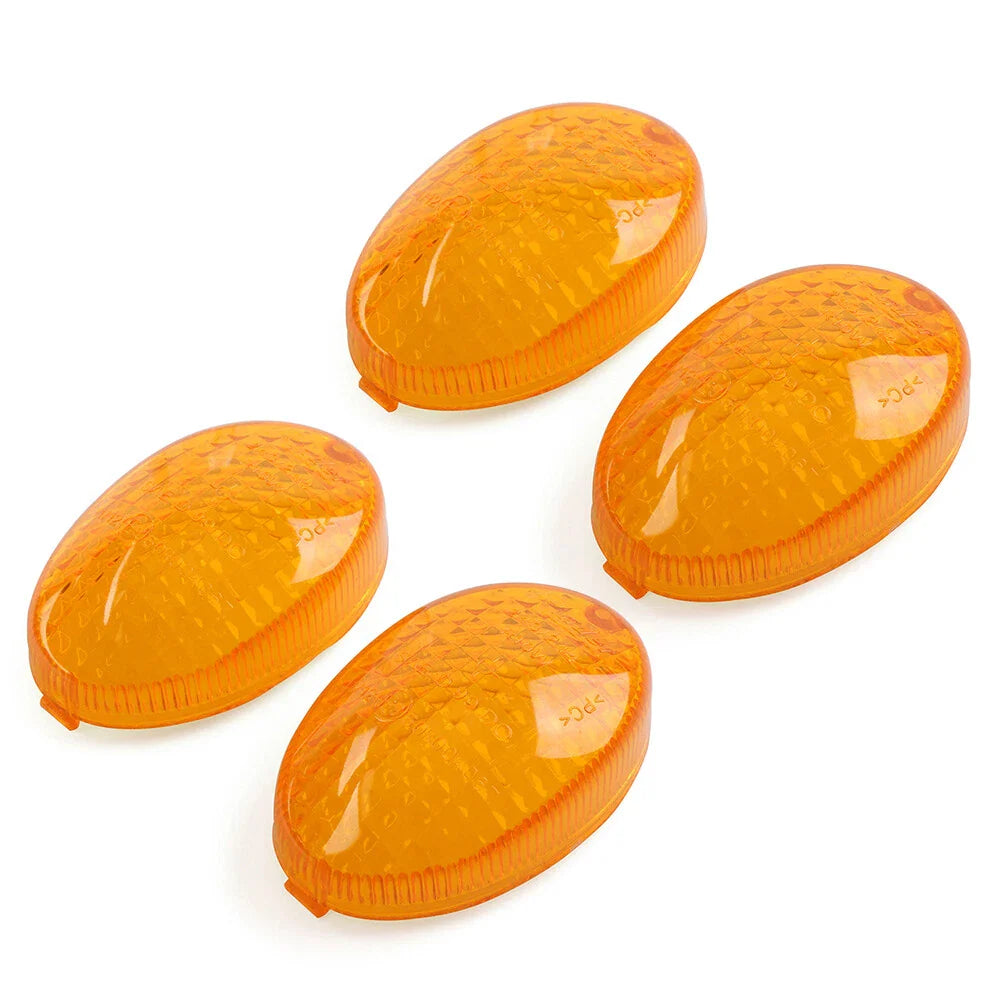 4 x Motorcycle Turn Signal Light Lens for KAWASAKI EX250R NINJA 250R (2008-2012)