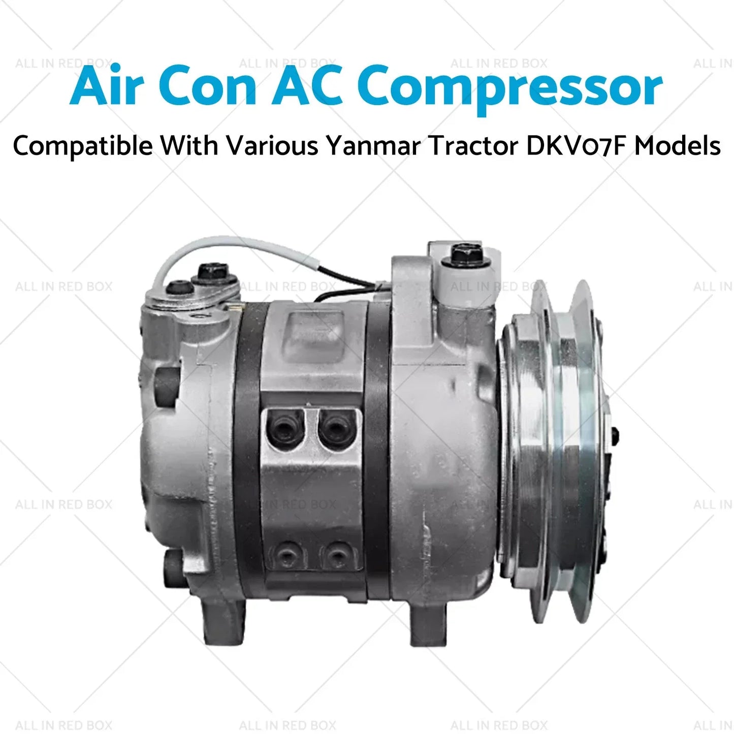 AC Compressor for Yanmar DKV07F Tractors (Various Years)