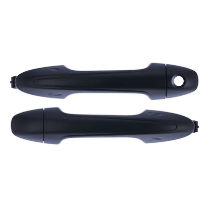 Door Handle Outer Black Set of 2 for Toyota Hilux & RAV4 (2015–2019)