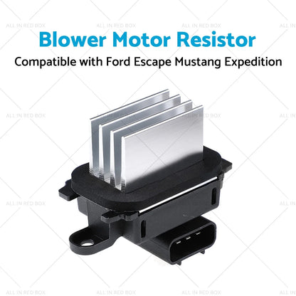 Blower Motor Resistor for Ford Mustang, Escape, Expedition (2001-2019)