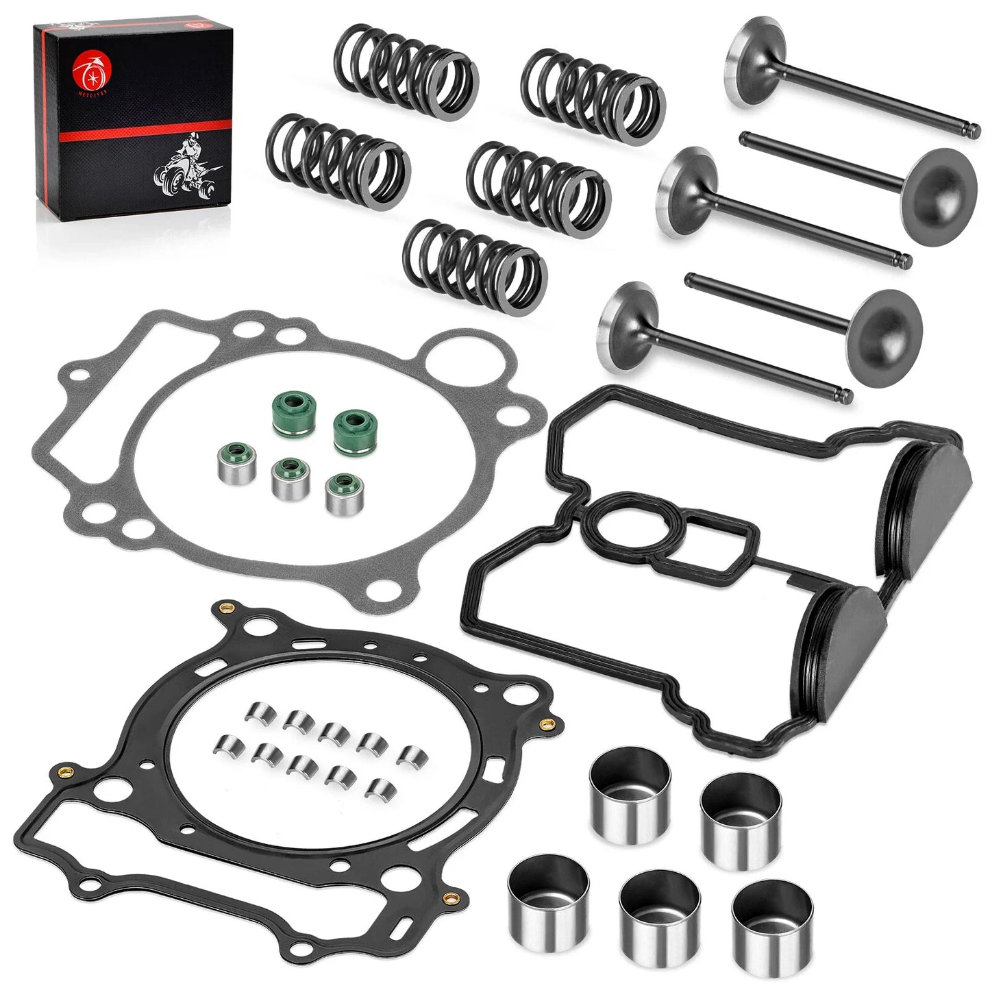 Cylinder Head Valve & Gasket Kit for Yamaha YFZ450/YZ450F