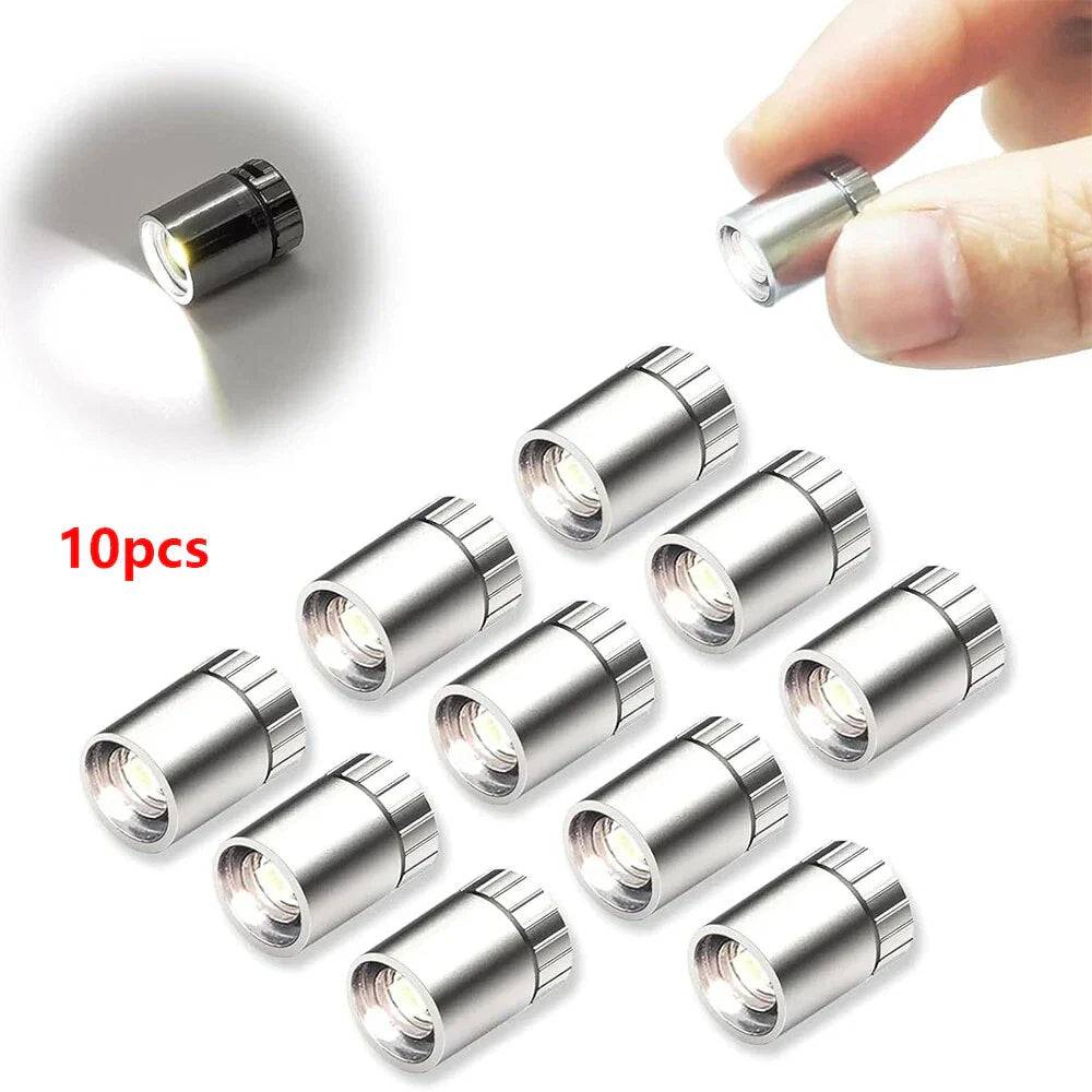 10pcs Micro Mini LED Lights for Dollhouses, DIY Crafts