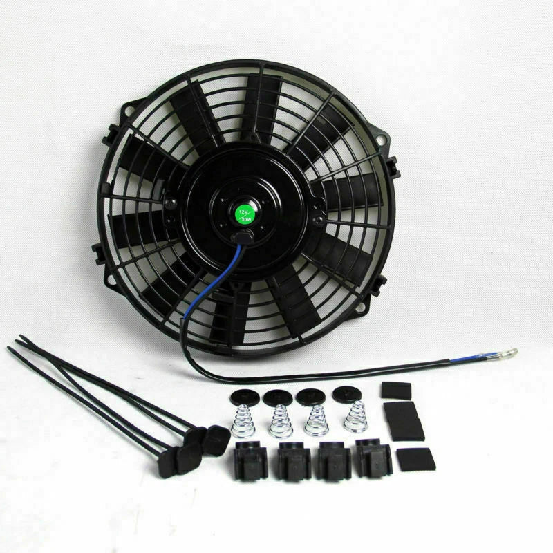 9" 12V 80W Electric Radiator Cooling Fan & Mounting Kits for Holden Commodore