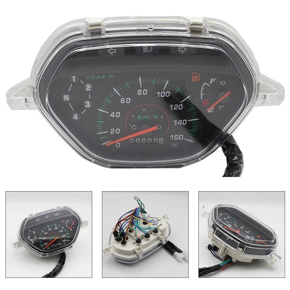 Motorcycle Instrumentation Curved Odometer for TBT110 Fast Installation Process
