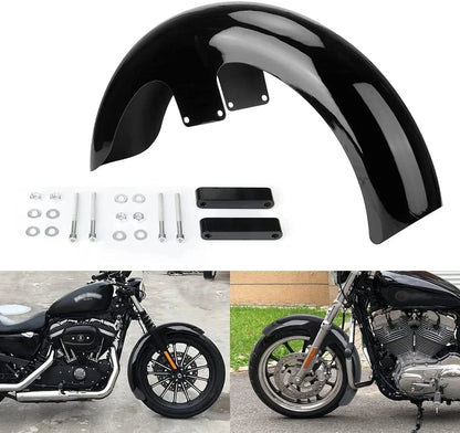 21" Wrap Front Fender for Harley Baggers Touring CVO Street Road Glide (2014-2023)