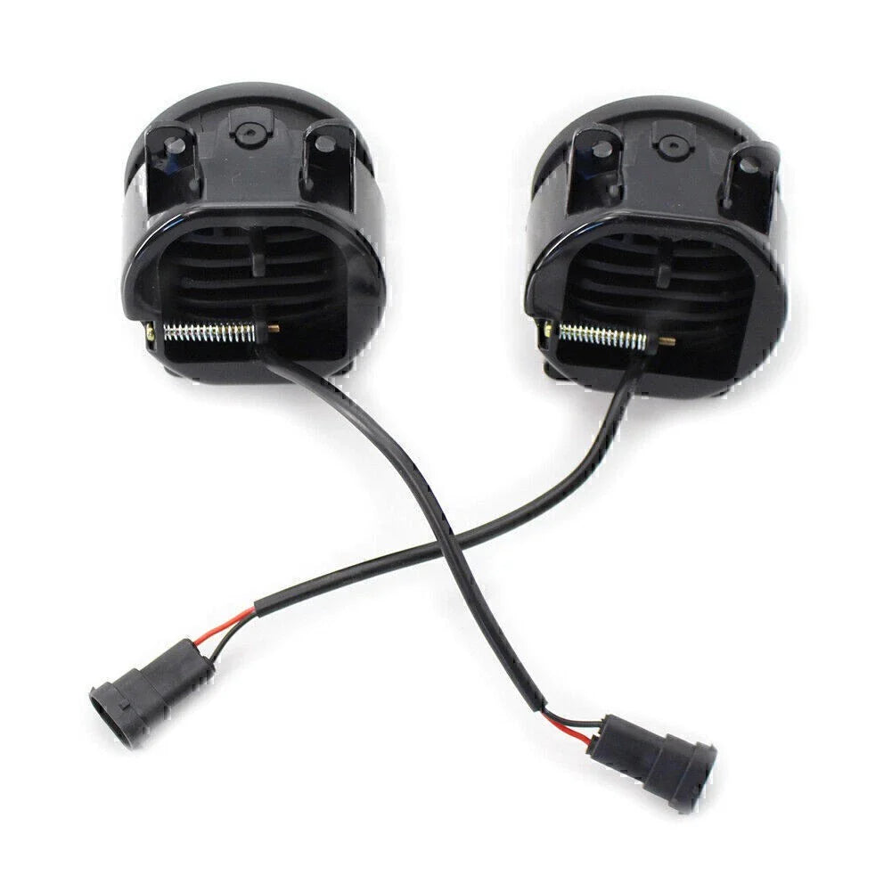 Dual Color White/Yellow LED Fog Lights for Honda Nissan Subaru Ford