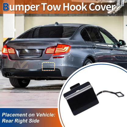 Tow Hook Cover for BMW 5 Series F10 Blue (2010 - 2017)