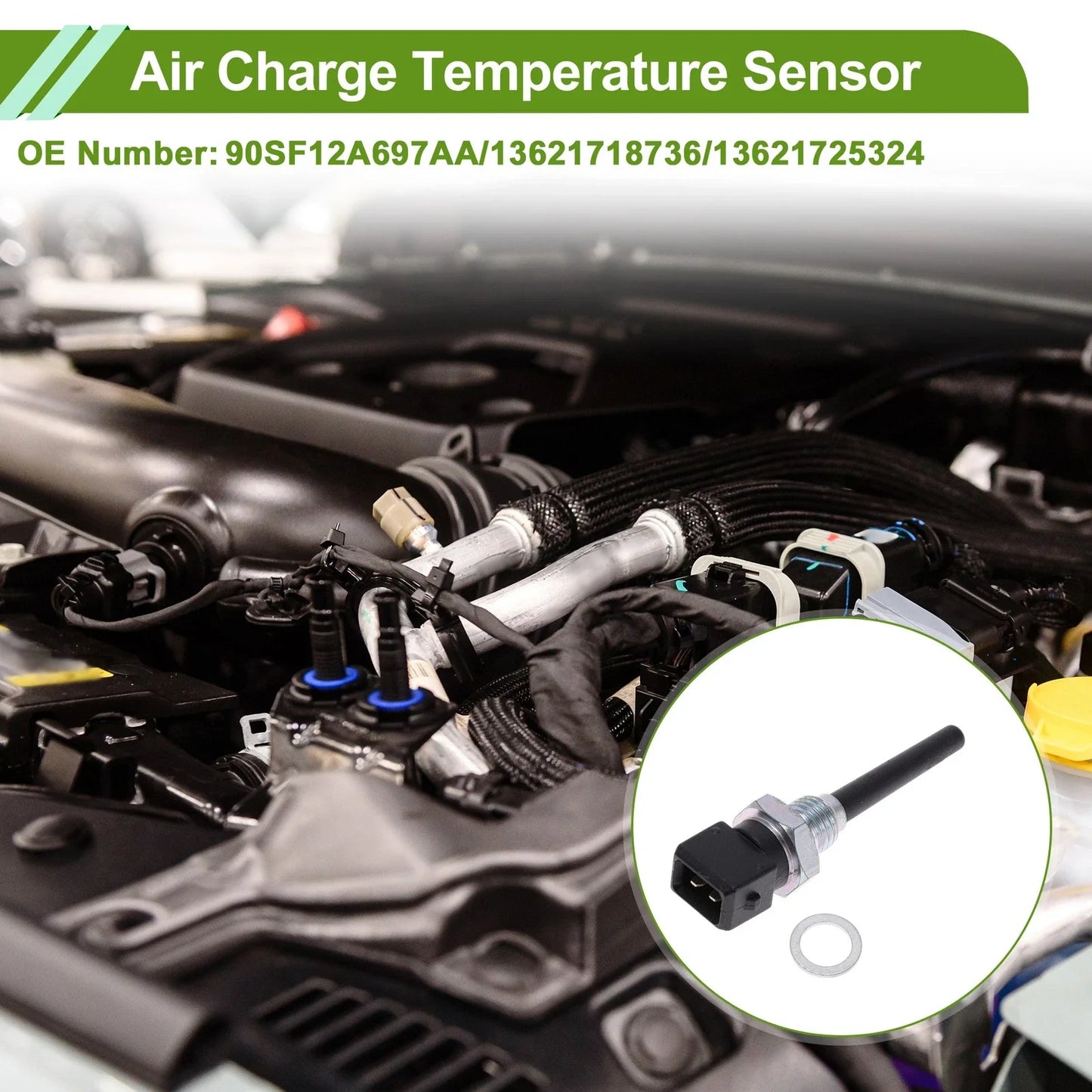 1x Air Charge Temperature Sensor for Audi RS6 (2003)