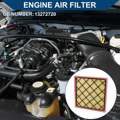Car Engine Air Filter for Chevrolet Cruze 1.8L (2011-2015) - 1 x Filter