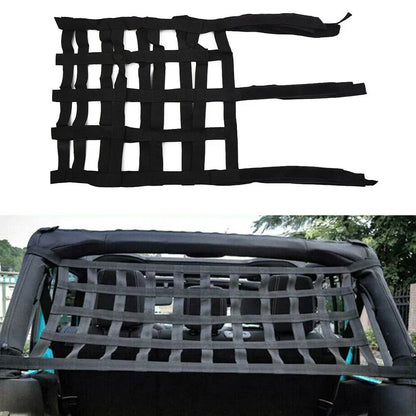 Net Cargo Storage Organizer for Jeep Wrangler