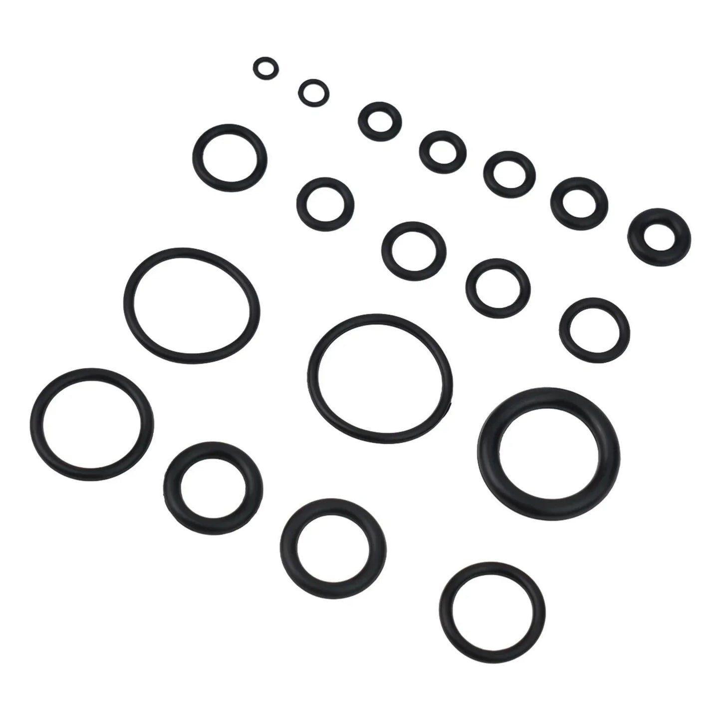 O Ring Washer Seal 225 Piece for Black Car Air Gas