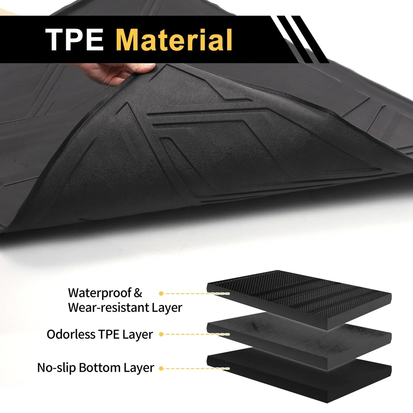 Cargo Liner Rear Trunk Mat for Porsche Panamera 5 Seats (2017-2023)