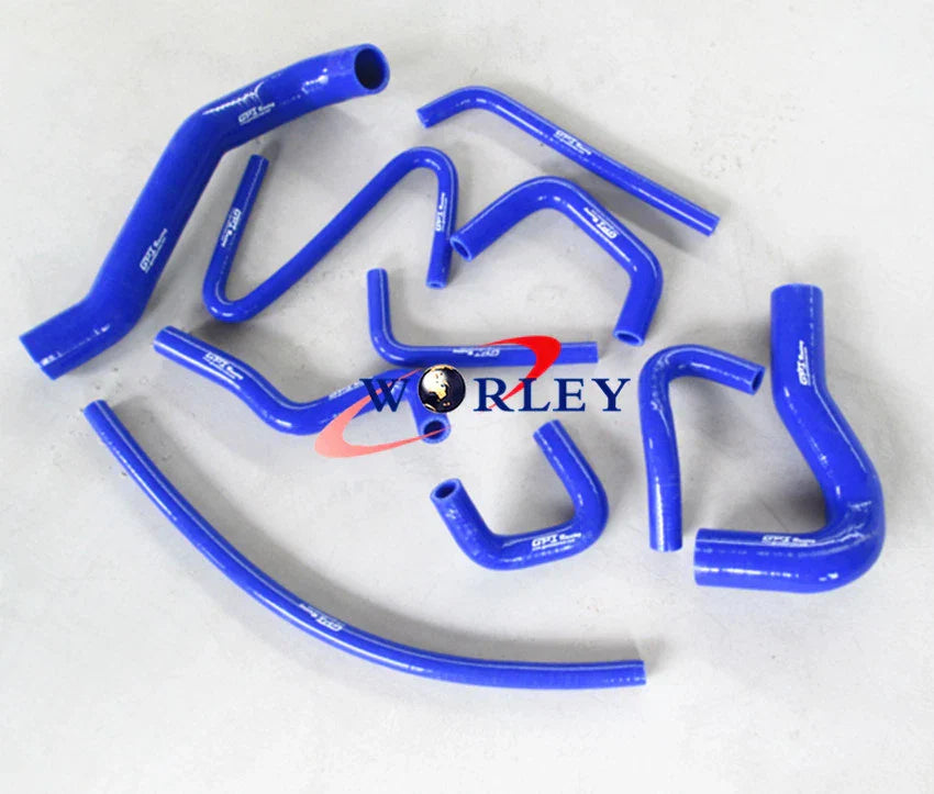 Red Radiator Hose Kit for Ford Ranger PJ 3.0 Turbo Diesel (2006-2011)