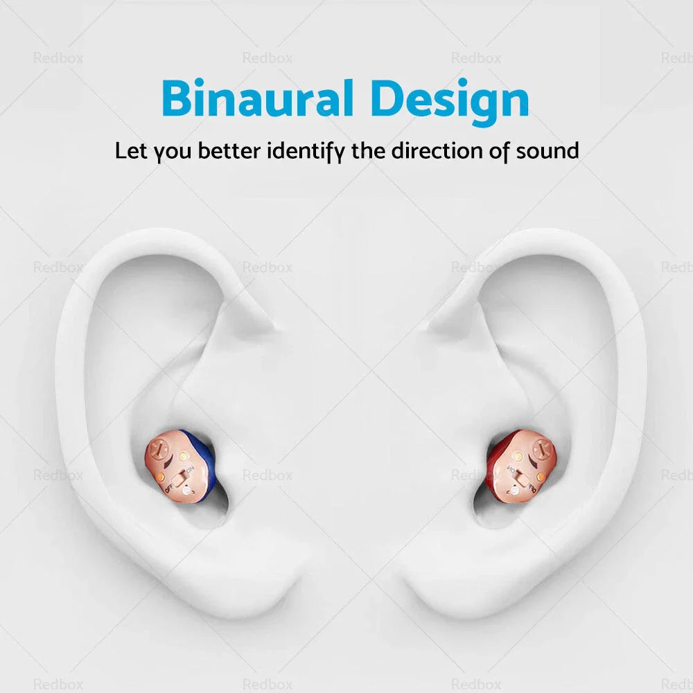 Rechargeable Hearing Aids V30 for Canal Receiver - Mini Inner Ear