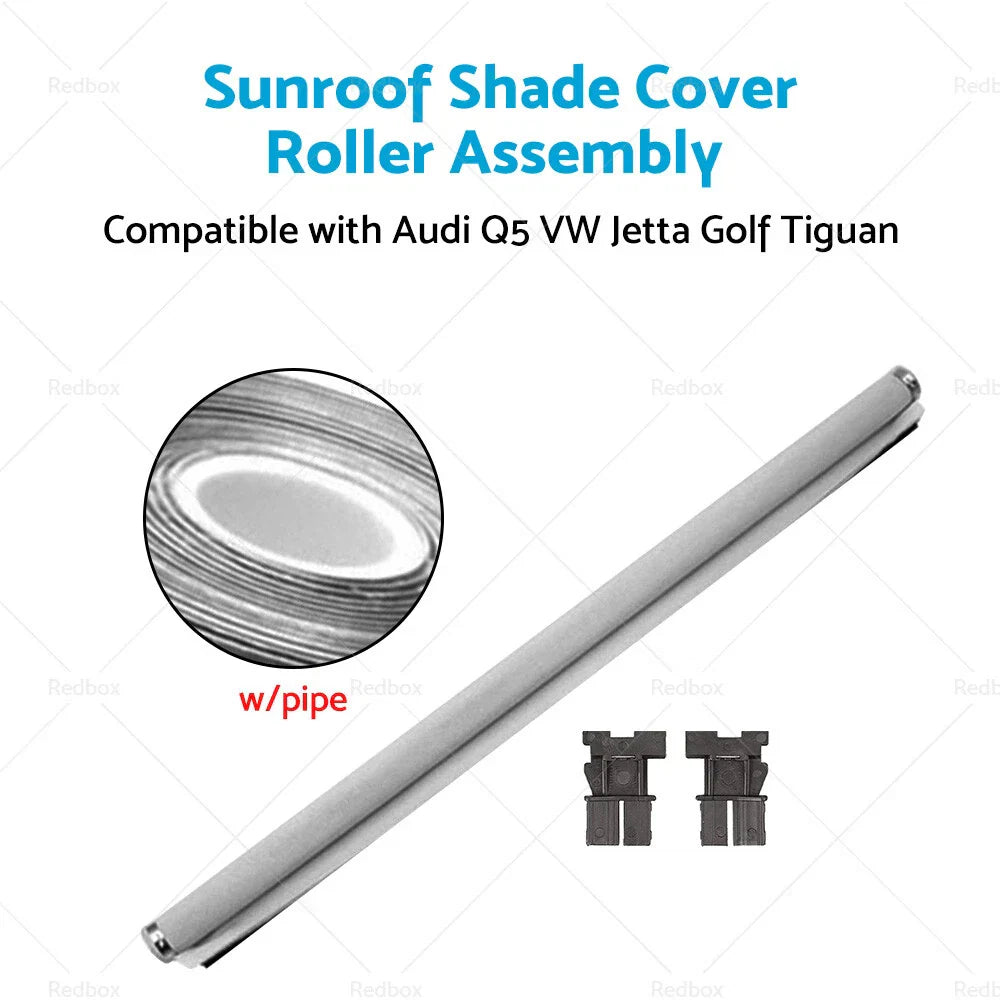 Sunroof Shade Cover Roller Assembly for Audi Q5, VW Jetta, Golf, Tiguan