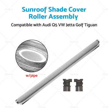 Sunroof Shade Cover Roller Assembly for Audi Q5, VW Jetta, Golf, Tiguan