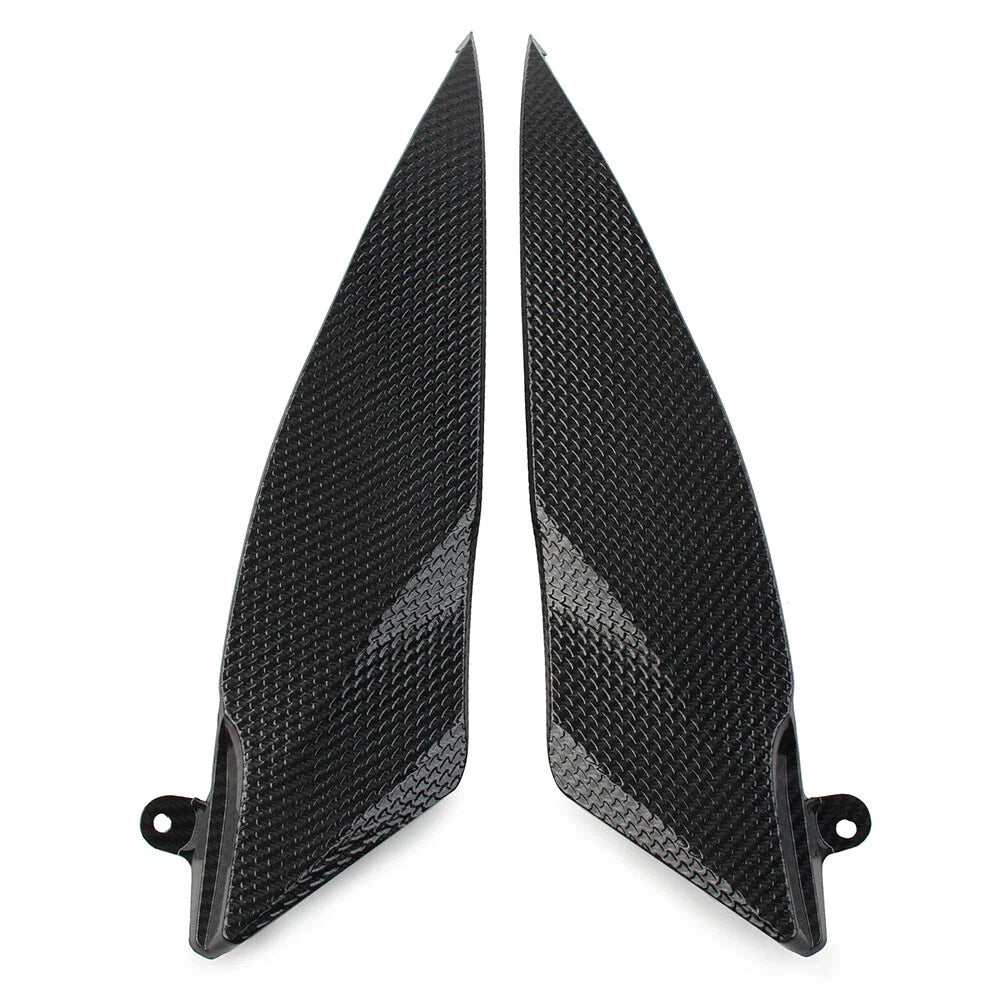 Carbon Fiber Gas Tank Side Trim Cover for YAMAHA YZF R1 (2007-2008)